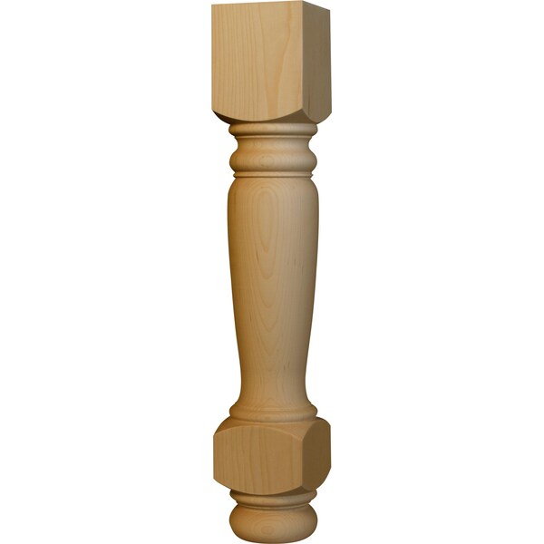 Osborne Wood Products 21 x 3 1/2 Heritage End Table Leg in Knotty Pine 1235P Zoro
